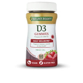 NATURE'S BOUNTY-VITAMINA D3 1000 UI 60 gomas de mascar-DrShampoo - Perfumaria e Cosmética